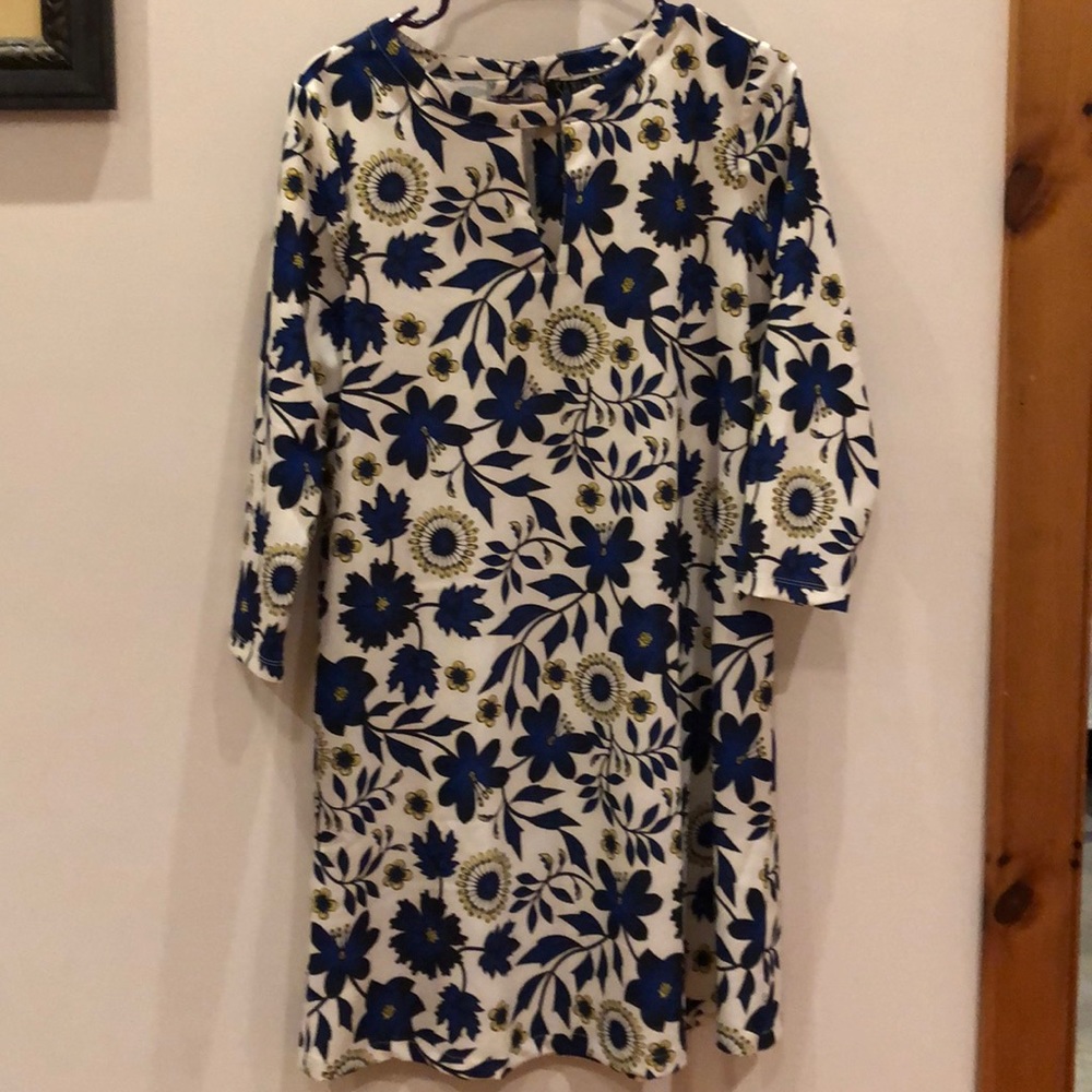 Blue/White Floral